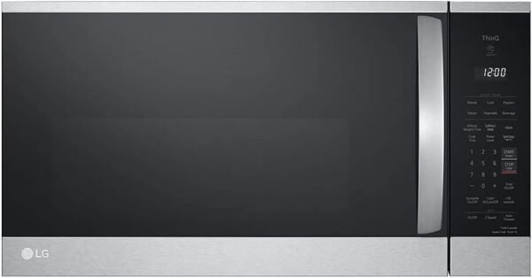 41OD57zTXdL._AC_SL1000_ LG Over-the-Range Microwave MVEM1825F Review Sleek Design with Smart Wi-Fi Features