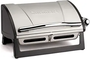 51BdE-DhaML.__AC_SX300_SY300_QL70_FMwebp_ Cuisinart Grillster Portable Gas Grill review compact propane BBQ for camping and tailgating