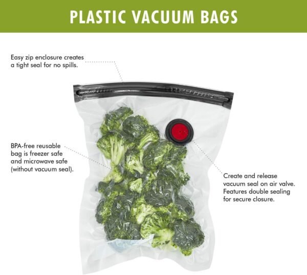 611YUnBc4KL._AC_SL1280_ ZWILLING Vacuum Sealer Bags Review Medium Size for Meal Prep and Sous Vide Cooking