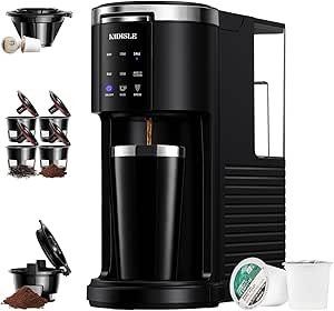 61B5zj3lgOL.__AC_SX300_SY300_QL70_ML2_ KIDISLE Single Serve Coffee Maker Review 2025 3-in-1 Brewing Machine with Travel Mug