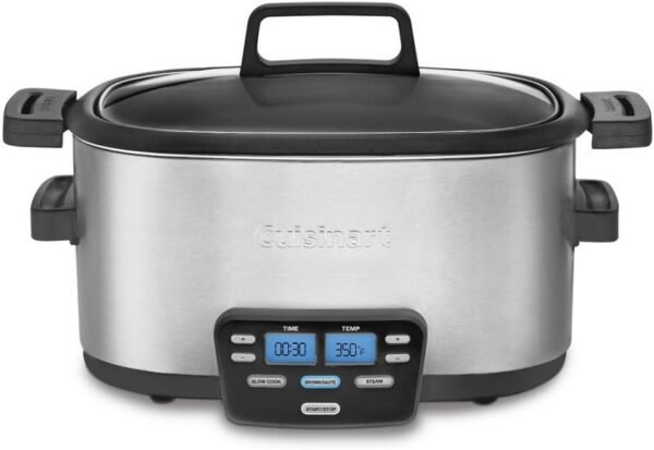 61HL6-c0JyL._AC_SL1080_ Cuisinart Cook Central 6 Qt Multicooker Review Versatile Slow Cooker for Busy Kitchens