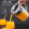 61JiSVsQqjL._AC_SL1500_ GDOR 1200W Juicer Review Centrifugal Juice Extractor with Wide Feed Chute