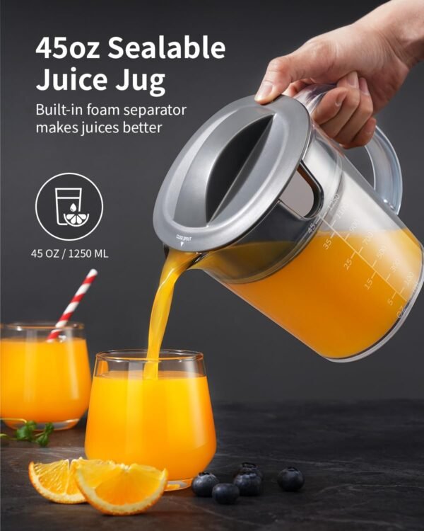 61JiSVsQqjL._AC_SL1500_ GDOR 1200W Juicer Review Centrifugal Juice Extractor with Wide Feed Chute