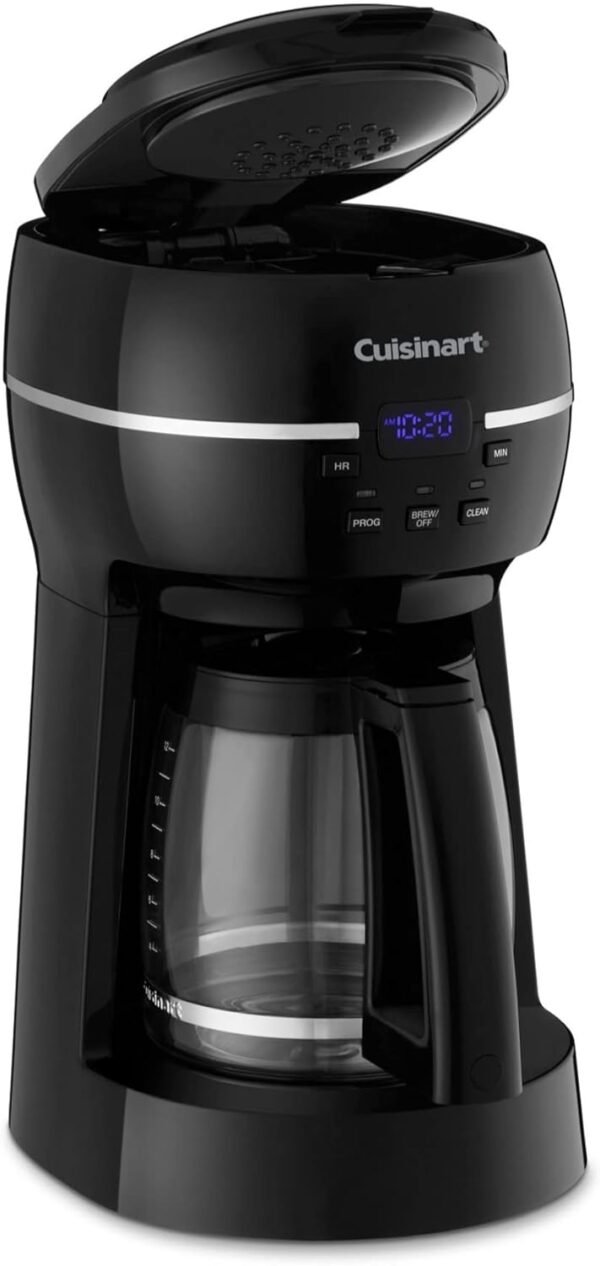 61UeWL59sBL._AC_SL1500_ Cuisinart 12-Cup Programmable Coffeemaker DCC-1500TG Black detailed review and features