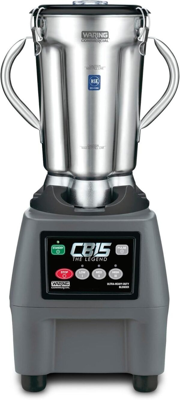 61WhGCfxeEL._AC_SL1500_ Waring CB15 Ultra Heavy Duty Blender Review Powerful Performance for Commercial Kitchens