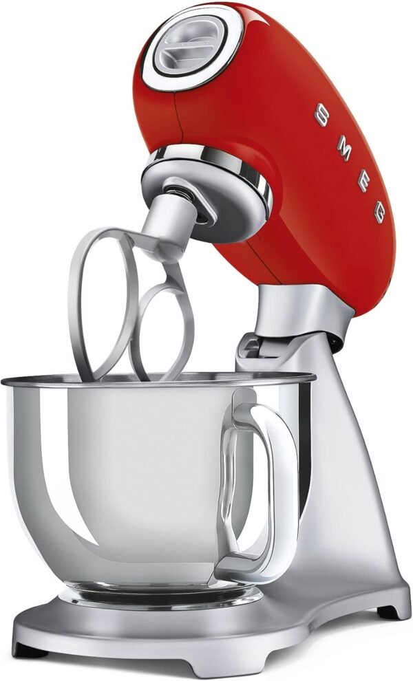 61bKfo5UPzL._AC_SL1500_ Smeg 50's Retro Stand Mixer SMF02RDUS review timeless design meets modern performance