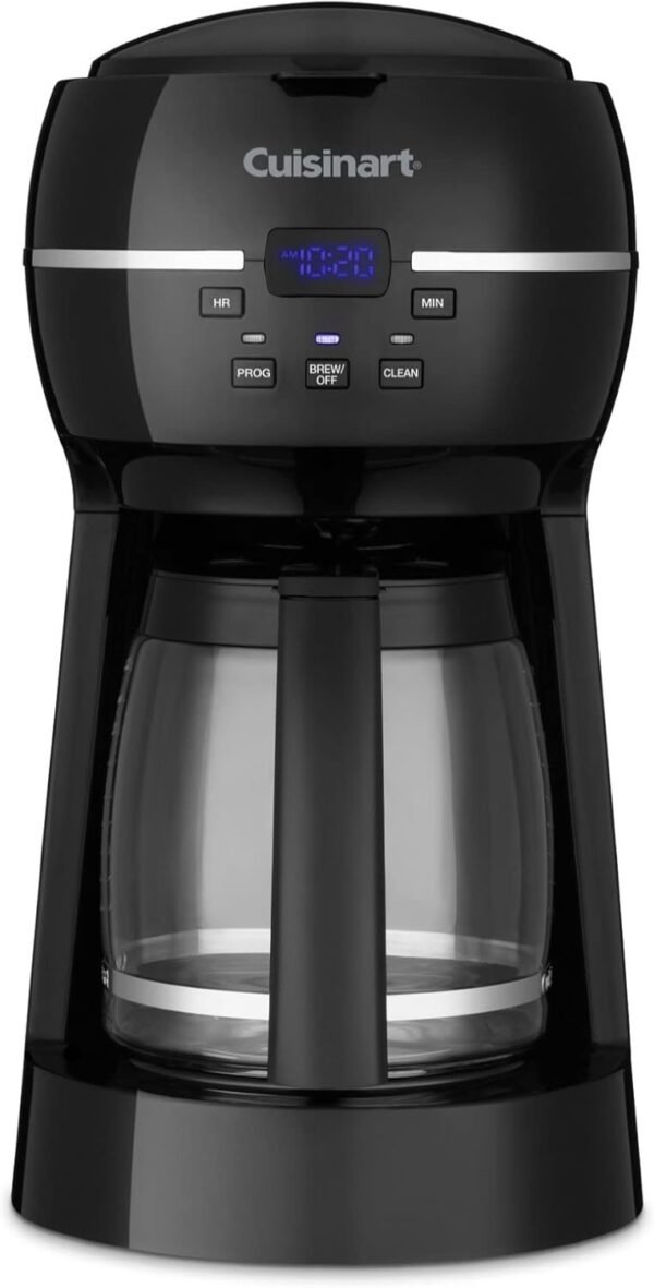 61dJ-xk93UL._AC_SL1500_ Cuisinart 12-Cup Programmable Coffeemaker DCC-1500TG Black detailed review and features