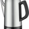 61dt5H0upEL._AC_SL1500_ Cuisinart Classic 12 Cup Percolator PRC-12N Review Stainless Steel Coffee Maker Insights