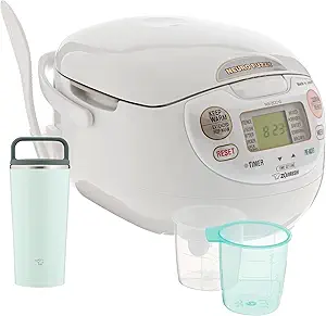 61hR2CqvuIL.__AC_SY300_SX300_QL70_FMwebp_ Zojirushi NS-ZCC10 Rice Cooker review Neuro Fuzzy technology and 5.5-cup capacity