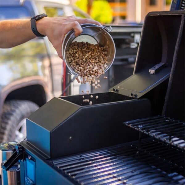 61tUOvKtBVL._AC_SL1000_ Pit Boss PB150PPG Tabletop Wood Pellet Grill review compact design and versatile cooking options