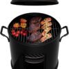 61tspzpVI5L._AC_SL1500_ Comprehensive review of the Char-Broil Bullet Charcoal Smoker 16-inch for outdoor cooking enthusiasts