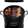 61tspzpVI5L.__AC_SX300_SY300_QL70_ML2_ Comprehensive review of the Char-Broil Bullet Charcoal Smoker 16-inch for outdoor cooking enthusiasts