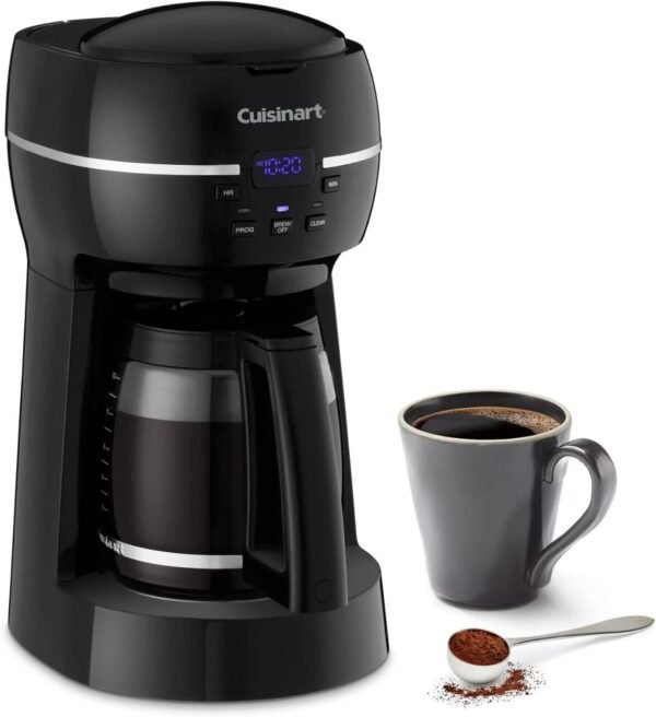 61wocHIPjcL._AC_SL1500_ Cuisinart 12-Cup Programmable Coffeemaker DCC-1500TG Black detailed review and features