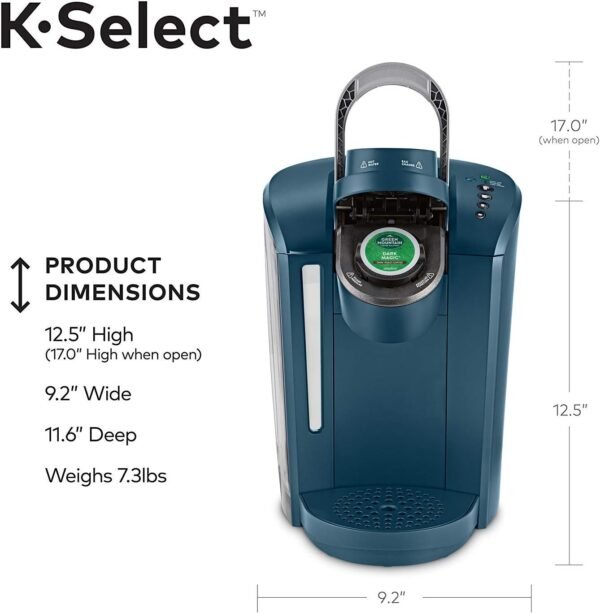 61yszngetNL._AC_SL1500_ Keurig K-Select Coffee Maker Review Strong Brew and Quiet Technology Features Analyzed