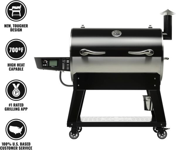 61yvohEjinL._AC_SL1500_ Recteq Pellet Smoker Grill Flagship 1100 review wood-fired performance and versatile outdoor cooking
