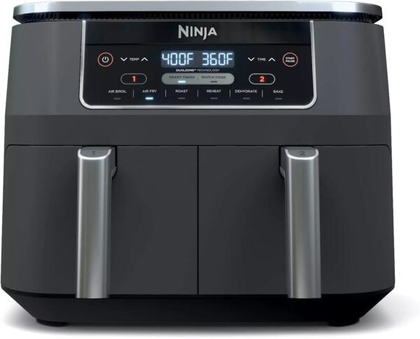61ziVIzHUjL._AC_SL1500_ Ninja DZ201 Foodi Air Fryer Review DualZone Technology for Perfect Cooking