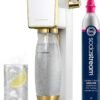 712ZCqsWSaL._AC_SL1500_ Soda Makers Review SodaStream Art Sparkling Water Maker White Gold Edition