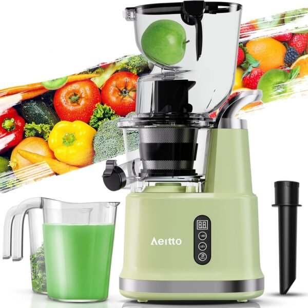 716DncTPmsL._AC_SL1500_ Aeitto Cold Press Juicer review exploring high juice yield and easy cleaning