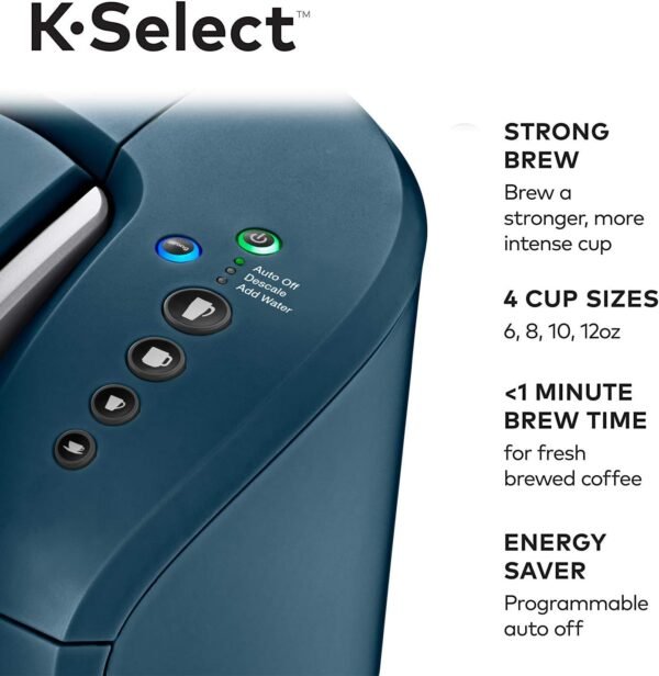 71815s8wmwL._AC_SL1500_ Keurig K-Select Coffee Maker Review Strong Brew and Quiet Technology Features Analyzed