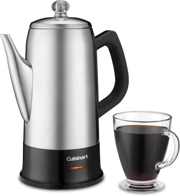 718ANc8aIZL._AC_SL1500_ Cuisinart Classic 12 Cup Percolator PRC-12N Review Stainless Steel Coffee Maker Insights