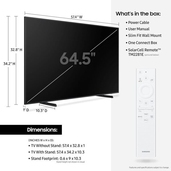 71CST66LrVL._AC_SL1500_ Samsung QLED 4K The Frame LS03B Series Review Art Mode and More