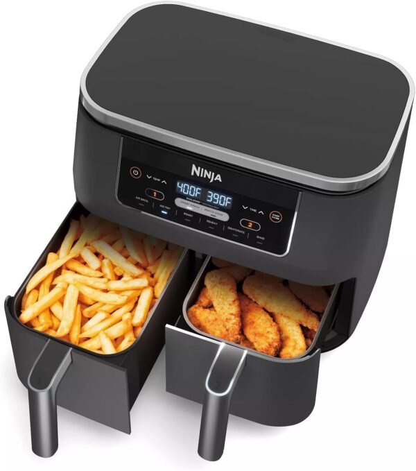 71DD761ARzL._AC_SL1500_ Ninja DZ201 Foodi Air Fryer Review DualZone Technology for Perfect Cooking