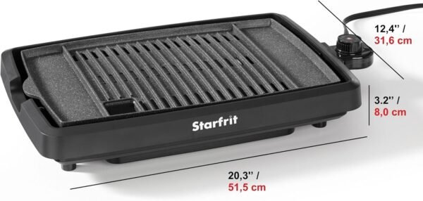71EO2btKsrL._AC_SL1500_ Review of Starfrit The Rock Indoor Smokeless Electric Grill for Perfect Home BBQ