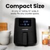 71FYKUwbyrL._AC_SL1500_ Chefman 2 Qt Mini Air Fryer review Compact Design with Digital Touch Controls