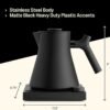 71GytiF28pL._AC_SL1500_ Fellow Corvo EKG Pro Electric Kettle Review Precise Temperature Control and Quick Heating