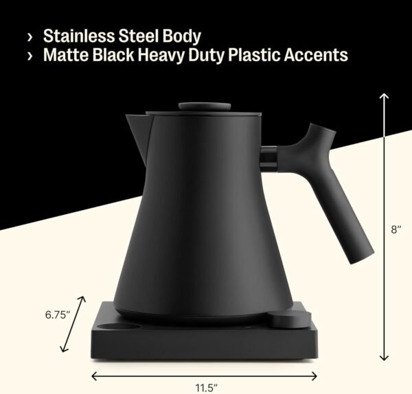 71GytiF28pL._AC_SL1500_ Fellow Corvo EKG Pro Electric Kettle Review Precise Temperature Control and Quick Heating