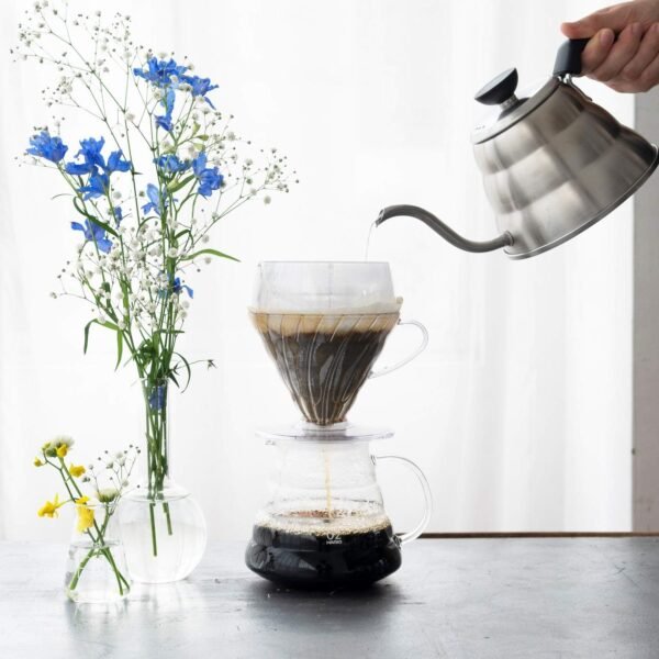 71J3iDgeL._AC_SL1500_ Hario V60 Drip-Assist Size 02 Clear review for pour-over coffee enthusiasts