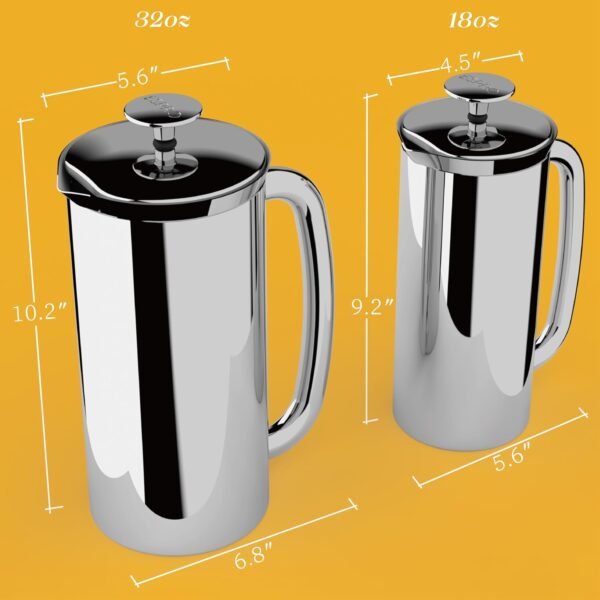 71L9rmcQlqL._AC_SL1500_ ESPRO P7 French Press Coffee Maker review Best Stainless Steel Coffee Experience