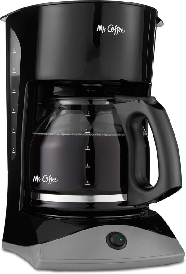 71LB1AbsorL._AC_SL1500_ Mr. Coffee 12-Cup Black Coffee Maker Review Perfect for Home and Office Use