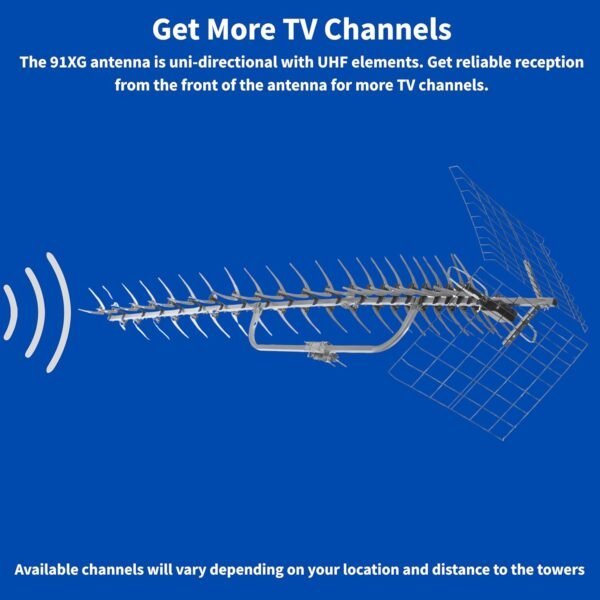 71M-1VAxOkL._AC_SL1500_ Antennas Direct 91XG UHF Outdoor HDTV Antenna review for long-range crystal-clear reception