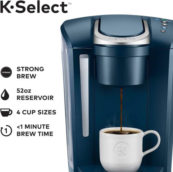 71Mxf8nEc-L._AC_SL1500_ Keurig K-Select Coffee Maker Review Strong Brew and Quiet Technology Features Analyzed