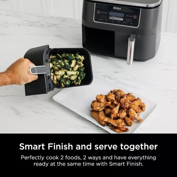 71OHmjyc5-L._AC_SL1500_ Ninja DZ201 Foodi Air Fryer Review DualZone Technology for Perfect Cooking