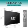 71OfDCgTj7L._AC_SL1500_ Hisense 85-Inch U6 Series Mini-LED ULED TV review with QLED and HDR features