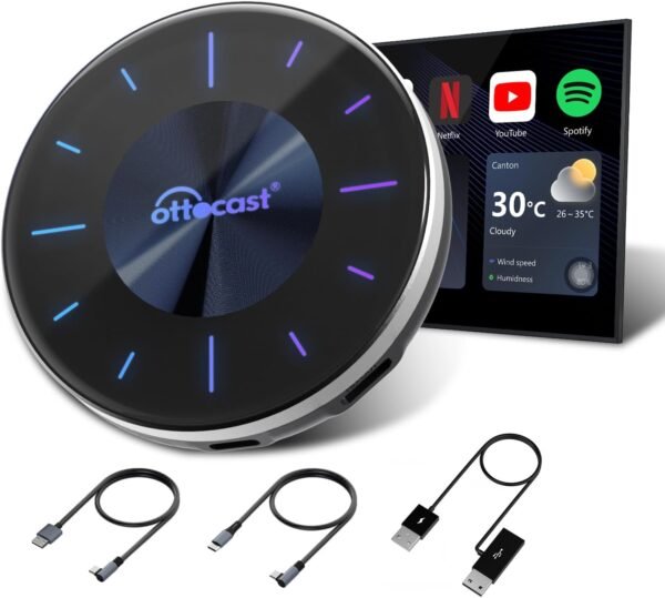71PYADnrtL._AC_SL1500_ OTTOCAST P3 CarPlay AI Box review Best Android 12 streaming media player
