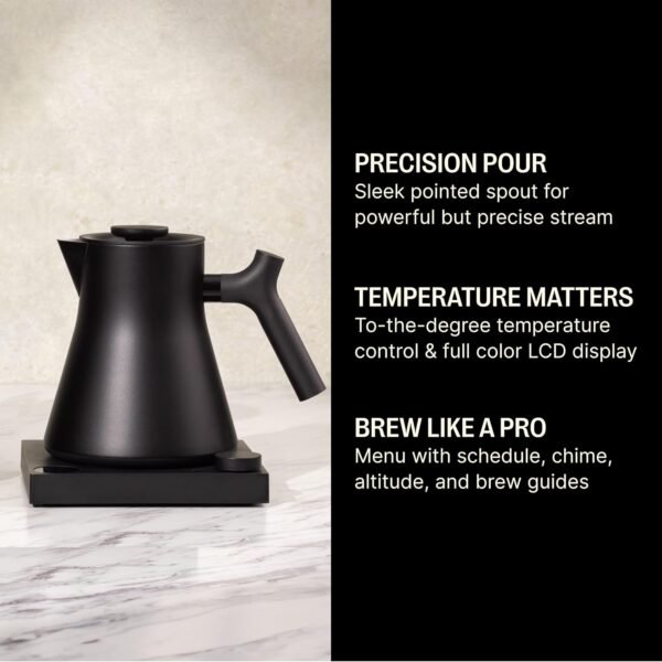 71QkM51klxL._AC_SL1500_ Fellow Corvo EKG Pro Electric Kettle Review Precise Temperature Control and Quick Heating