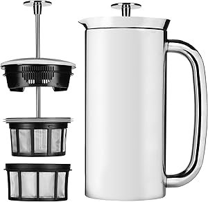 71Ve4ubPqL._AC_SY300_SX300_ ESPRO P7 French Press Coffee Maker review Best Stainless Steel Coffee Experience