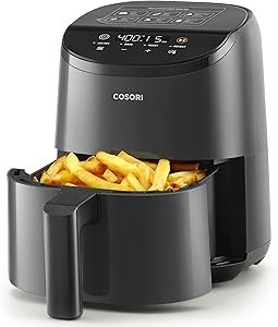 71a5I3o9VL._AC_SY300_SX300_ COSORI Air Fryer 2.1 QT Review Compact and Versatile Mini Kitchen Essential