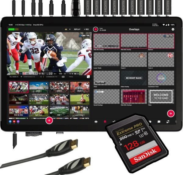71azVbTQ27L._AC_SL1500_ Comprehensive review of YOLOLIV YoloBox Extreme live streaming system with accessories bundle