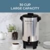 71eahrVoqHL._SL1500_ West Bend Coffee Urn 58030 review 30-cup brewing efficiency and durability tested