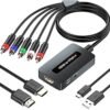 71jiEacGGHL.__AC_SX300_SY300_QL70_ML2_ HDMI to Component Converter Review Generic Model for Traditional TVs and Devices