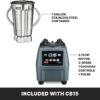 71kmRLVKMJL._AC_SL1500_ Waring CB15 Ultra Heavy Duty Blender Review Powerful Performance for Commercial Kitchens