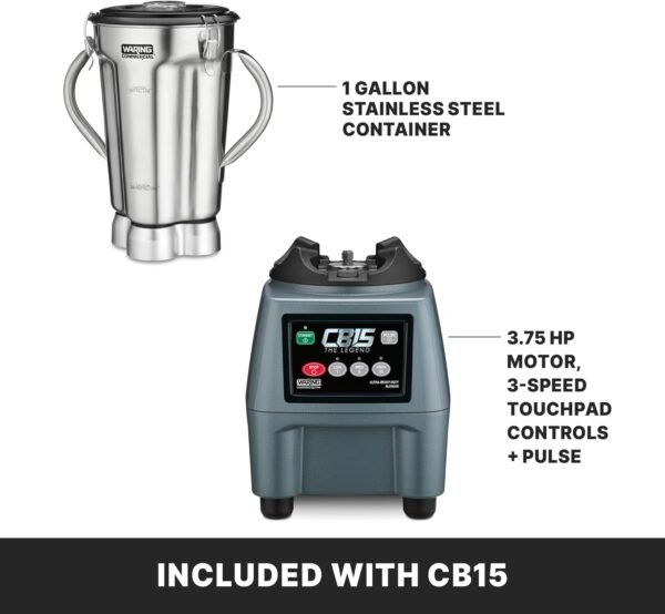 71kmRLVKMJL._AC_SL1500_ Waring CB15 Ultra Heavy Duty Blender Review Powerful Performance for Commercial Kitchens
