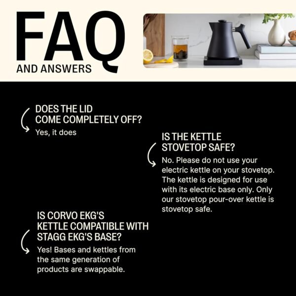 71l2iy-YSEL._AC_SL1500_ Fellow Corvo EKG Pro Electric Kettle Review Precise Temperature Control and Quick Heating