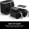 71lbs2A4GES._AC_SL1500_ Ninja DZ201 Foodi 8-Quart Air Fryer Review with DualZone Technology Insights