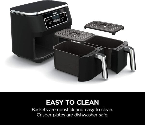 71lbs2A4GES._AC_SL1500_ Ninja DZ201 Foodi 8-Quart Air Fryer Review with DualZone Technology Insights