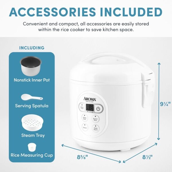 71lh7SrK8nL._AC_SL1500_ Best Digital Rice Cooker Review AROMA ARC-914D Compact and Versatile Cooking Solution